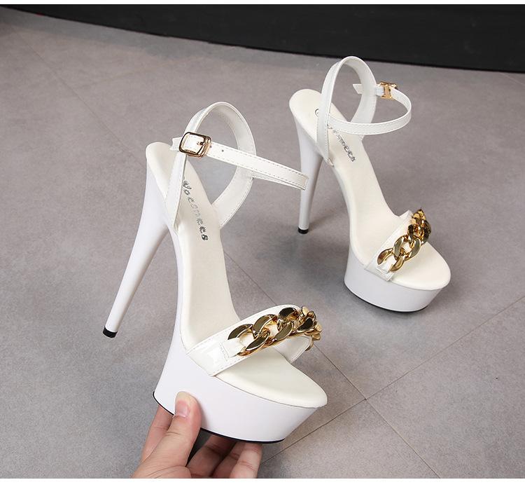 Platform Slippers Women's Summer Waterproof Platform Anti Slip Sexy Shoes