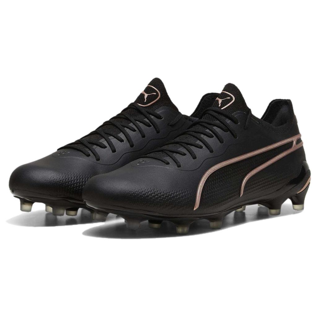 Puma King Ultimate FG AG Eclipse Pack Men Sneakers Black Copper-Rose 107563-07