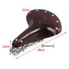 Saddle Mountain Bike Retro Cowhide Comfortable