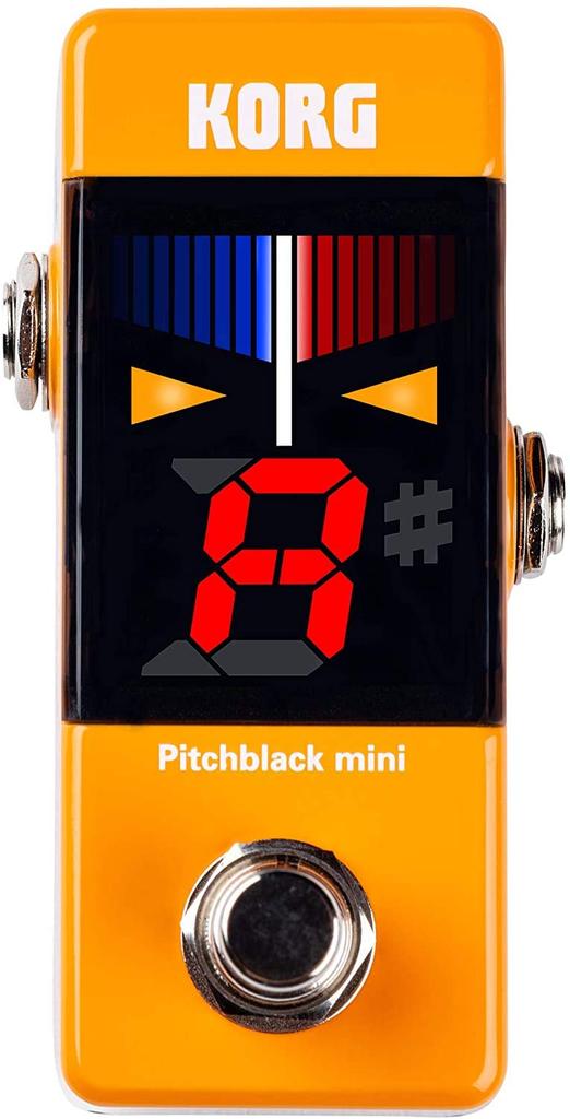 KORG Pedal Tuner Pitchblack mini OR Orange OR Guitar/Bass PB-MINI