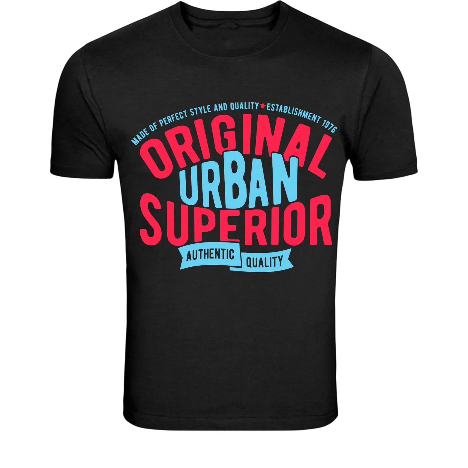 Original Urban Superior T-Shirt - Vintage Street Style Graphic L