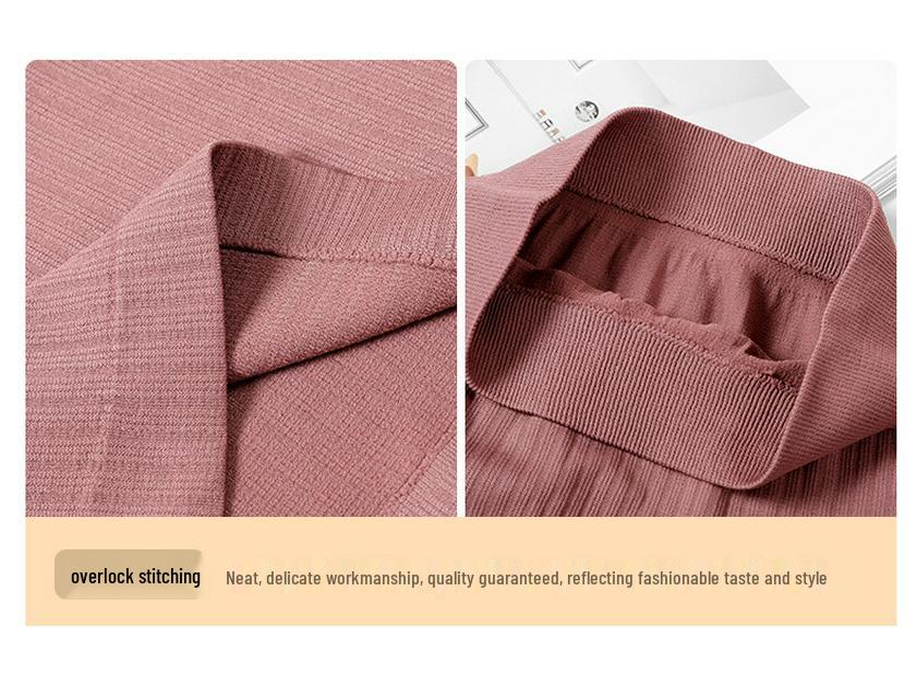 Little Bear Women's Solid Color Warm Underwear Set - Autumn/Winter Base Layer