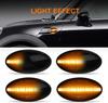 hotimp compatible R50 R52 R53 sequential fiber LED smoke lens side marker turn signal MINI