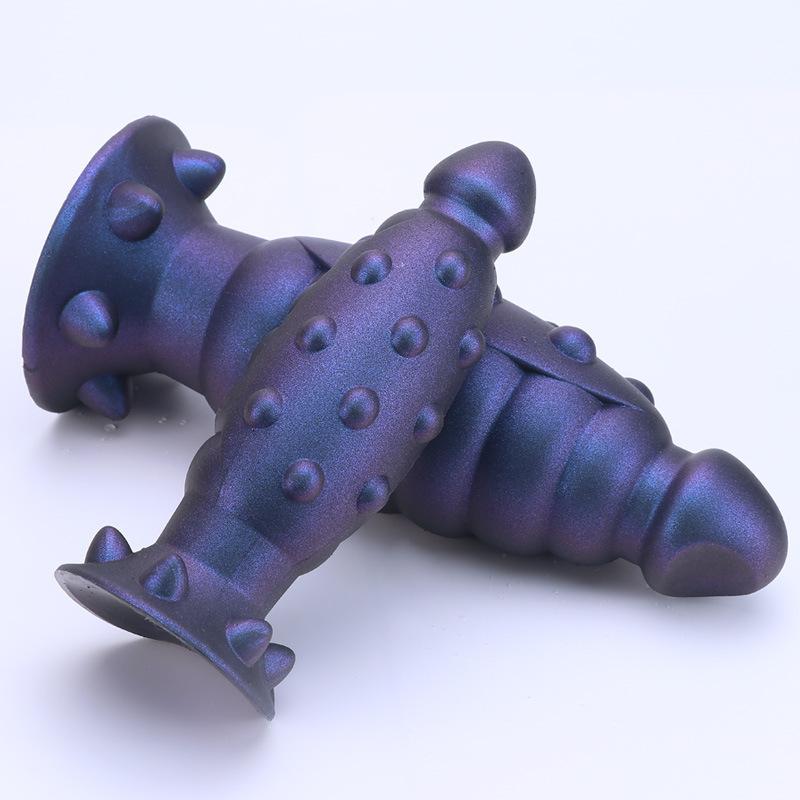 Wolf Toothed Stick Irregular Anal Plug Female Masturbator Alternative Dildo  Adult Product Sex Toy