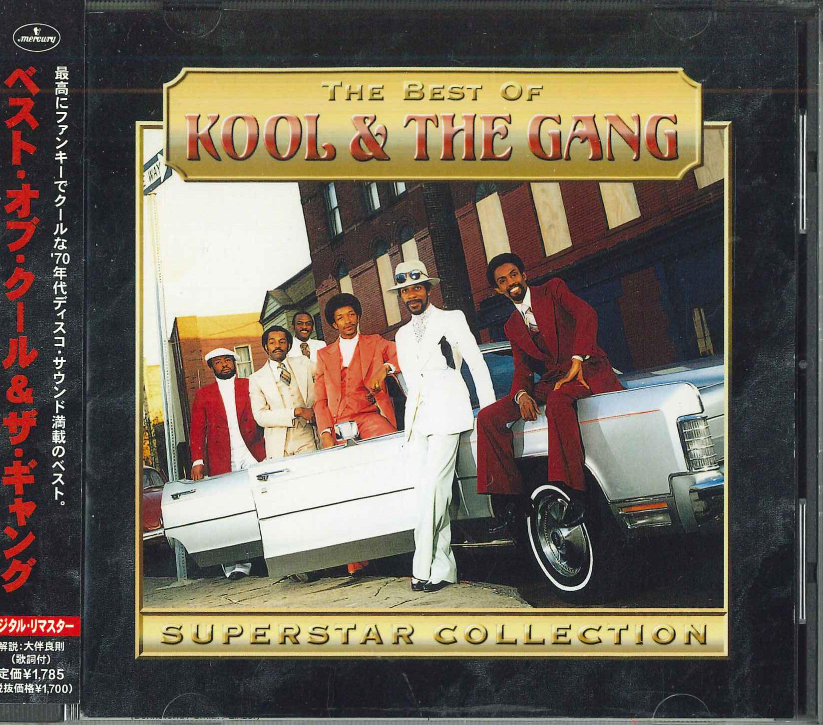 

CD BEST OF COOL THE GANG Kool the Gang UICY1072 MERCURY 2001 Japan SoulFunk Used