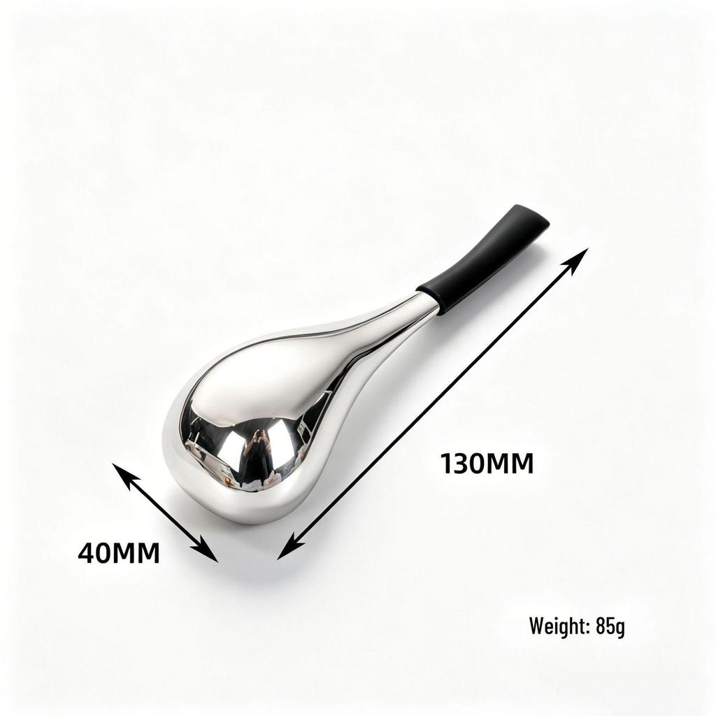 Stainless Steel Ice Wave Ball Facial Massage Tool