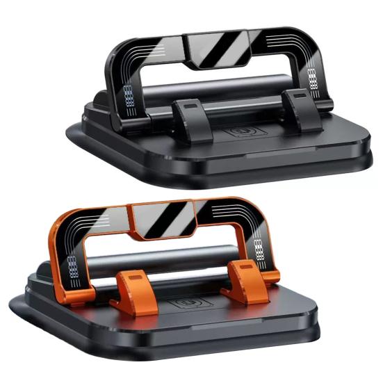 Car Phone Holder with Parking Number Plate 2-in-1 Multi-functional 360 Degrees Rotation Phone Stand