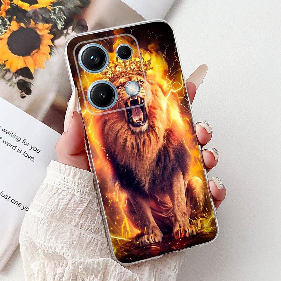 For Xiaomi Redmi Note 14s 4G Case Animal Cartoon Phone Cover For Redmi Note 14 Pro 4G Note14 Europe Soft Silicone Clear Coque