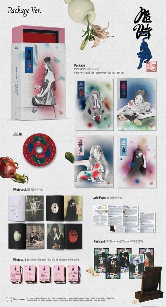 [USED] Red Velvet 3rd Album "Chill Kill" Pkg Ver.