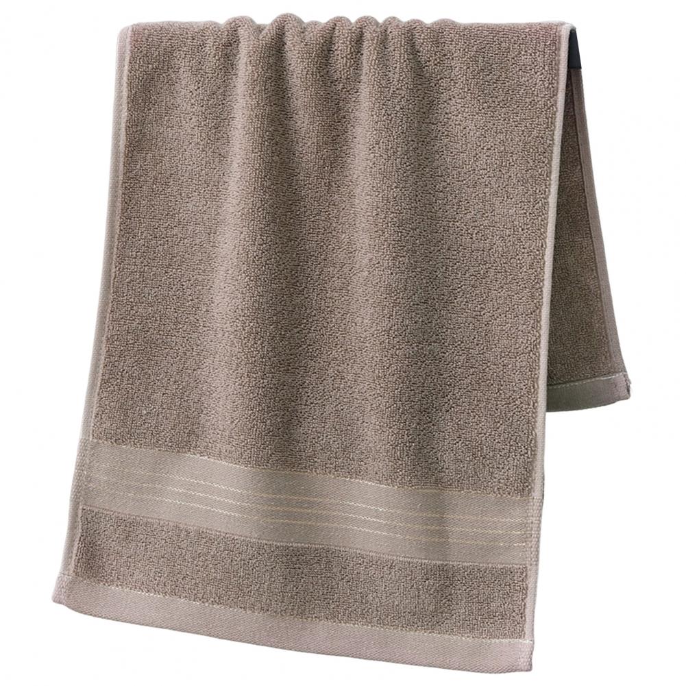 Bath Towel Washcloth Cotton Towel Solid Color Soft Absorbent Towels Multipurpose Use For Hotel Bathroom Highly Absorbent