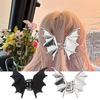 Halloween Fledermaus Krallenclip Gothic Halloween Party Haarspange Niedlicher Haargreifer Modische Haarklammer für Alle Haartypen Tägliches Tragen