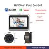 WiFi Smart Tuya Video Doorbell and Surveillance Camera with Remote Control and Wireless Connectivity