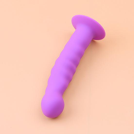 5.5'' Silicone Anal Butt Stopper, Soft Long Anus Dilator, Anal Trainer Dildo, Adult Sex Toys with Suction Cup for Female G-spot Stimulator, Male