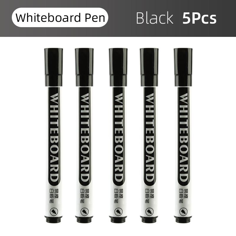 5/10 Pcs Erasable Fiber Whiteboard Pen Blackboard Office School Art Marker Stationery Supplies