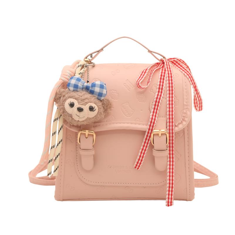 Schoolbag fashionable personality simple new casual bag texture trend backpack 1011 summer niche women's backpack