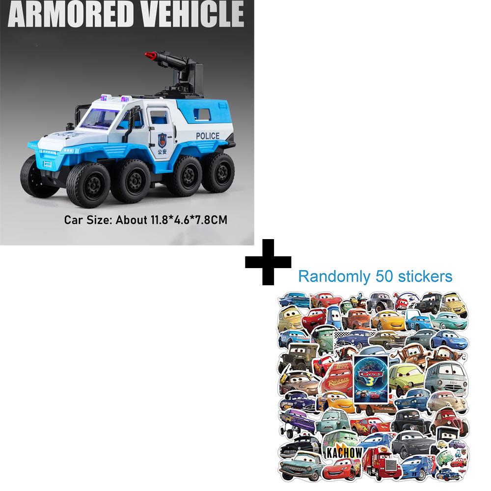 1:36 Conqueror SWAT gepanzertes Fahrzeug Legierung Druckguss Modell Spielzeug Auto Türen zu öffnen Sound Licht Rückzieher Autos Festival Geschenk für Kind