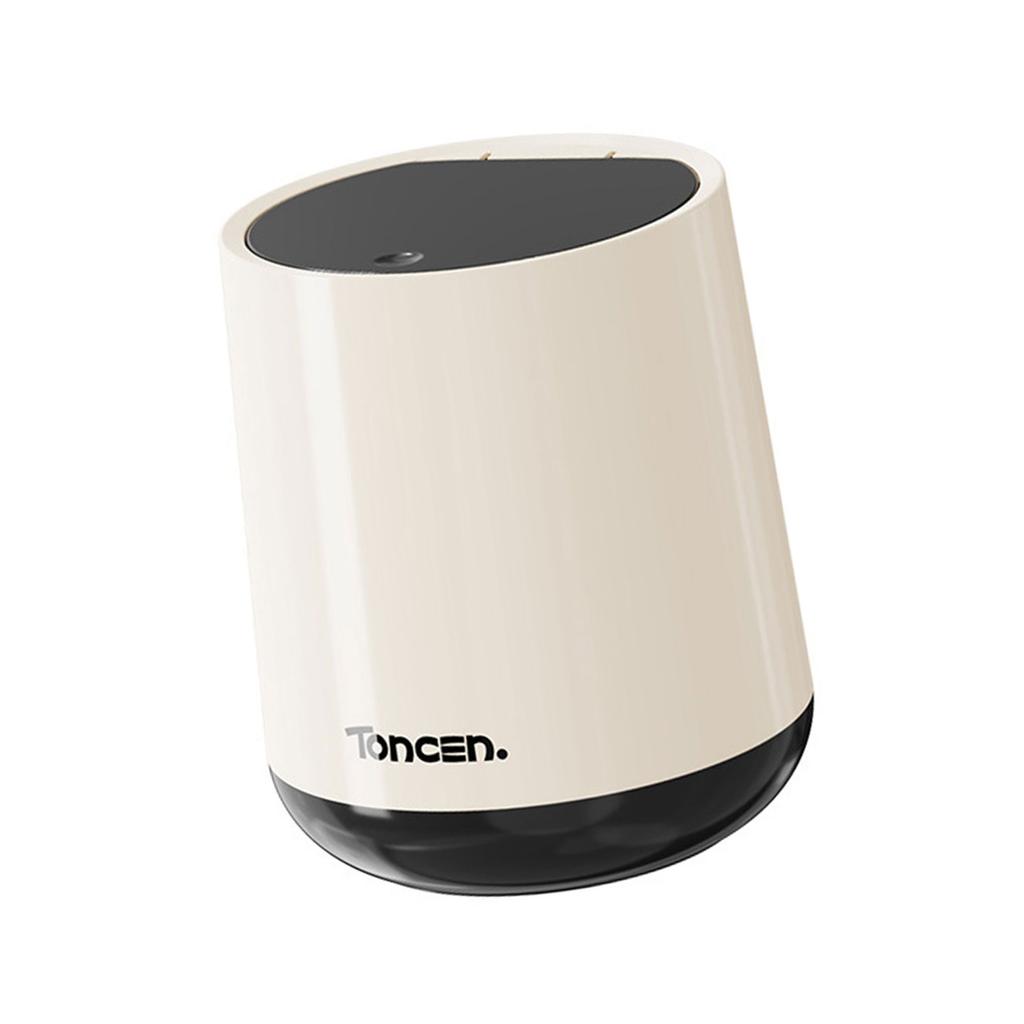 Poubelle à couvercle à pression moderne pour dessus de table de bureau, poubelle de voiture, chambre à coucher, compacte, de bureau, petite poubelle pour usage domestique