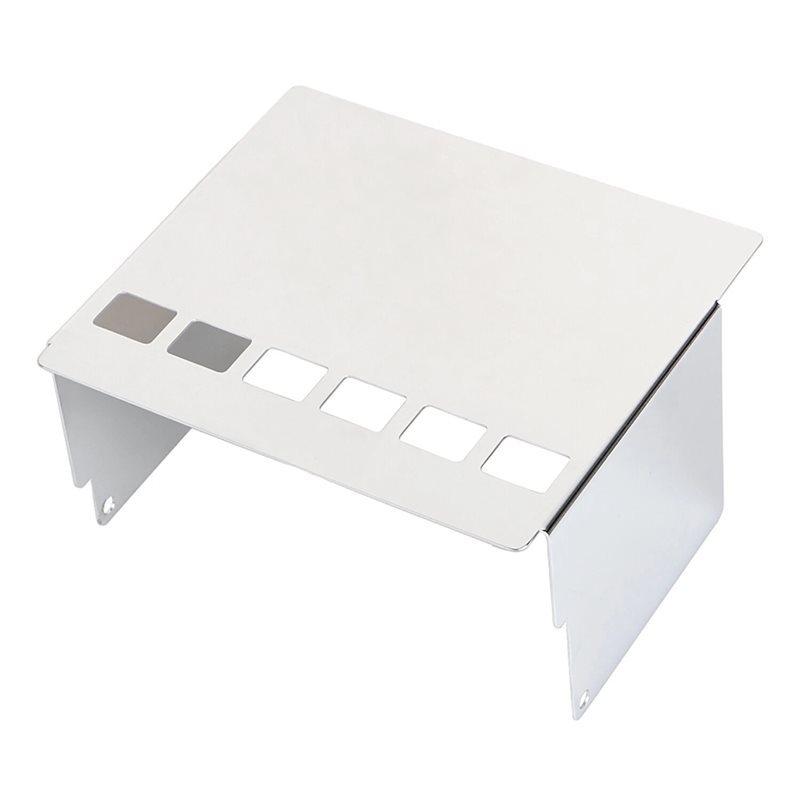 Durable-Motorcycle Battery Box Cover Chrome Square Design For Dyna Low Glide FXS Super Glide FXR FX 1973-1986 Battery Sid