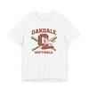 Oakdale High School Softball Tee Girls Softball Team Shirt