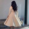 Europe, America, Amazon cross-border women's clothing new solid color sleeveless tube top dress long sleeve pocket jacket set