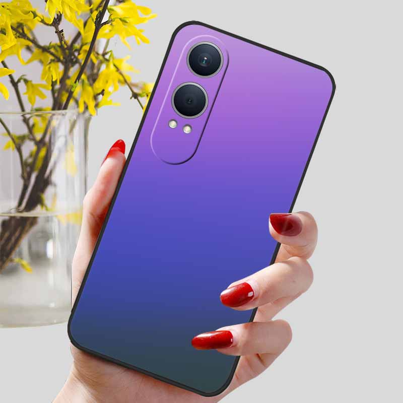 For OnePlus Nord CE4 Lite 5G Case Flowers Silicon Soft TPU Phone Cases for One plus Nord CE 4 Lite 4Lite Protect Bumper Covers