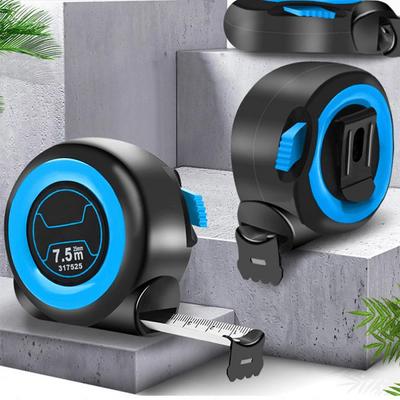Steel Tape Measure 3 / 5 / 7.5 / 10 Meters Thickened Self-locking Rubberized  Tool Ruler Building Tools Measures Gauging