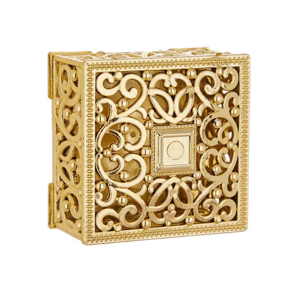 12Pcs Elegant Gift Boxes For Sweets Delicate European Style Plastic Candy Boxes with Lid For Sweet Treat Party Favors