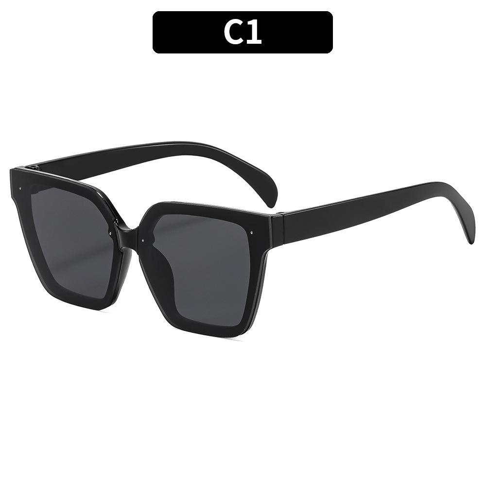 Women s sunglasses - unisex retro oversized square cat-eye sunglasses