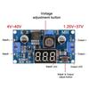 ממיר DC DC מוריד מתח LM2596 מווסת מתח תצוגת LED וולטמטר 4.0~40 עד 1.3-37V מתאם Buck ספק כוח מתכוונן