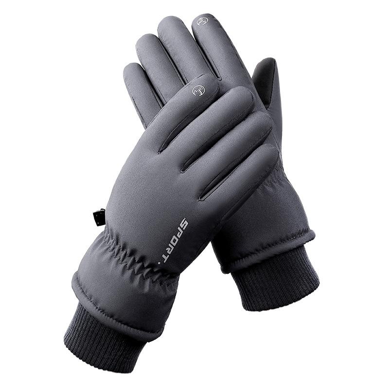 Ski Gloves for Men and Women Outdoor Cycling  Touch Screen  Warm  Fleece and Thickened Gloves  Waterproof and Anti Slip