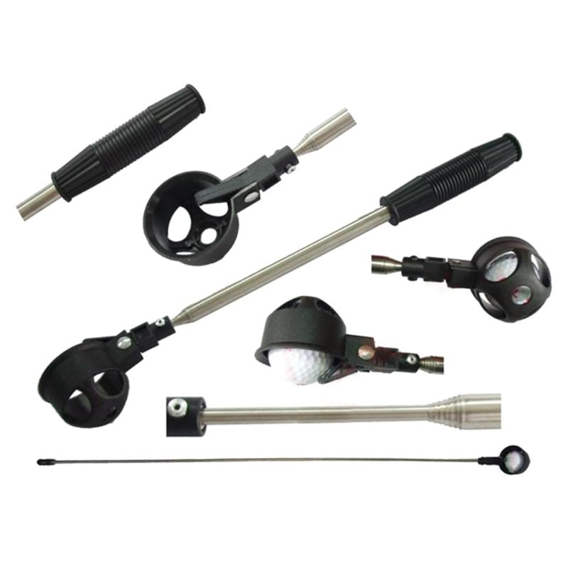 Telescoping Golf Ball Retriever Portable Pick Up Tool Gift for Men Woman Durable