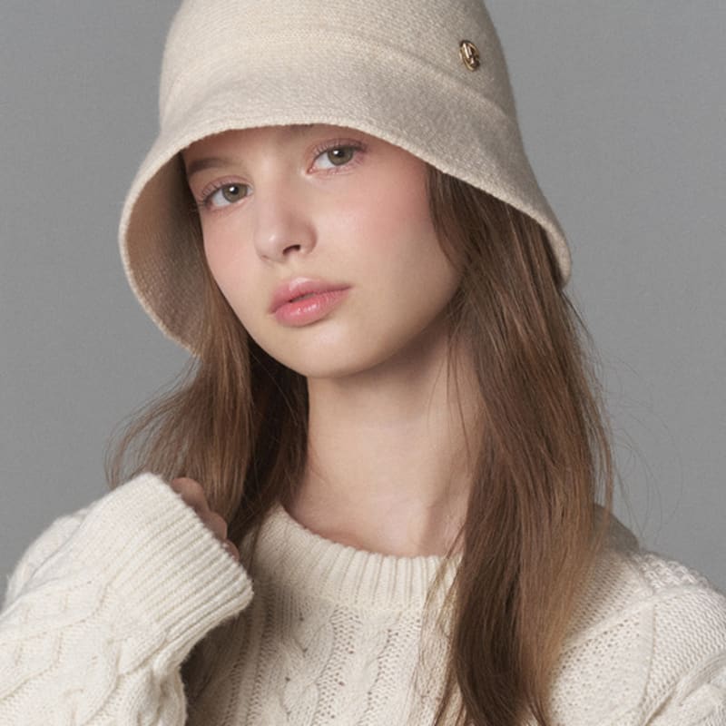 

WHITE SANDS Lambswool Ribbon Bonnet Hat Grass (5 colors) Charcoal_Free