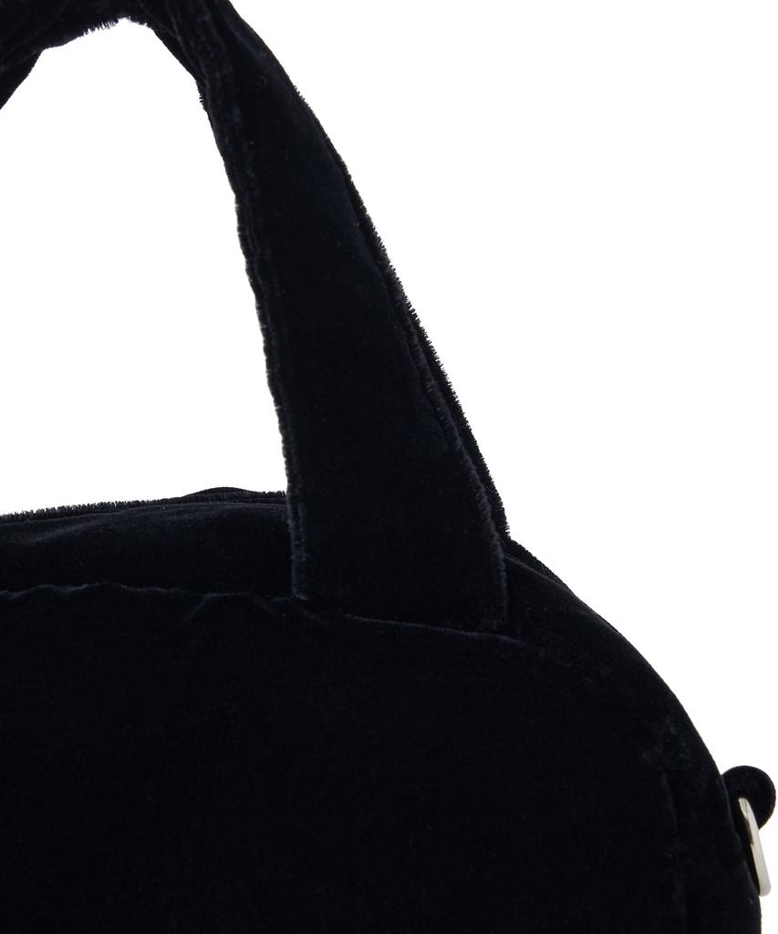 Lee Velvet Mini Bowling Bag Black