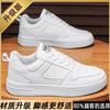 Men's Low-Top Running Shoes Spring 2026 Breathable Casual Sneakers Trendy White Shoes Comfortable Sporty Flat Footwear