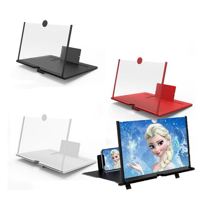 3D Cell Phone Screen Magnifier HD Video Amplifier Stand Bracket Phones Screen Magnifier for Smartphones Mobile Phone Accessories