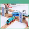 Double Tracks Train Deck Wooden Overpass Diy Railway Scene Accessory