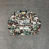 Mens Oversized Cotton Hoodie-Free Streetwear Pullover With Letter Print Lightweight Casual Top