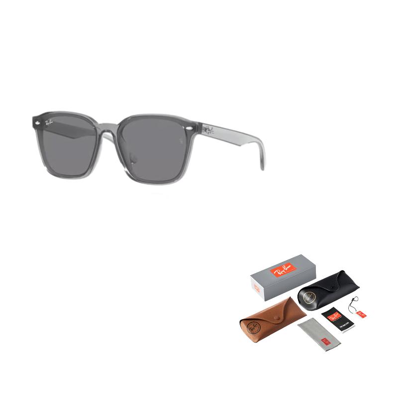 

RayBan Солнцезащитные очки Неправильной формы с пластиковой оправой Унисекс Парные Серые 66 серый