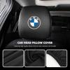 QAED6 For BMW Car Seat Headrest Pillow Cover Dust Dirty-proof Protective Cover Accessories E46 E90 E60 F10 E39 F30 E36 E87 E90 E30 E53