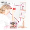 Napure Mirror 3-Way Mirror for Hair Dye Wigs, Pink Gold, 3-Sided Mirror, Makeup Mirror, Christmas Gift