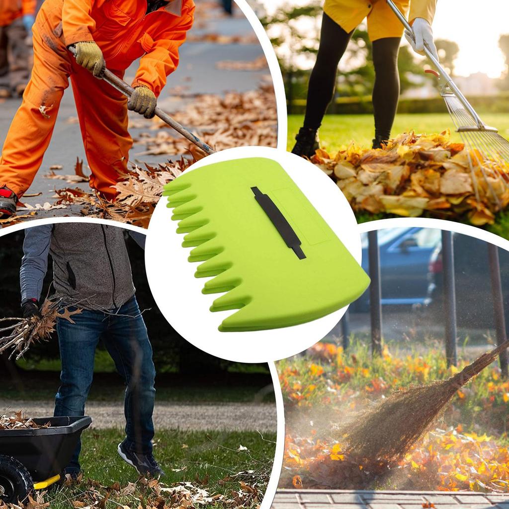 Leaf Scoops Hand Rakes Handheld gardening rake convenient for cleaning up debris in the yard lawnoutdoor gardening supplies