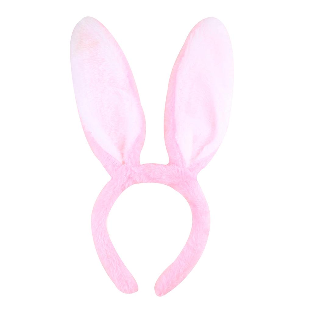 Plush Bunny Ears Headbands,Assorted Color Rabbit Ear Hairband for Easter Halloween Costume Party Favor