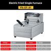 Large Capacity Commercial Electric Fryer Desktop Multifunctional Oil Fryer Intelligent Constant Temperature French Fries Machine