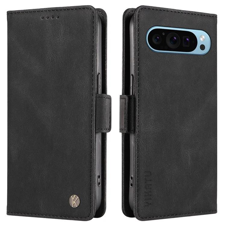 

YIKATU YK-004 For Google Pixel 9 / Pixel 9 Pro Shockproof Case Skin-Touch Leather Phone Cover