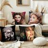 Singer M-Madonna Cushion Cover Pillow Cover Decoration Room Home Sofa Living Office Car Nordic Simplicity