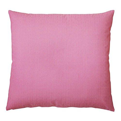 

fabrizm Japanese-made Meisen-size Zabuton Cushion Cover, 55 x 59 cm, Tsumugi Rose, 1086-pk