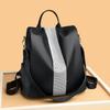 New Soft Leather Texture Women's Backpack Large Capacity Diamond-encrusted Backpack Simple and Fashionable Shoulder Travel Bag