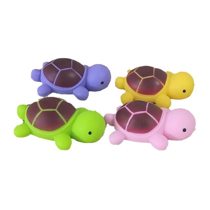 Schildkrötenförmiges Quetschspielzeug zur Stressbewältigung und für sensorisches Spiel Weiches Material Geeignet für Handübungen und Entspannungsaktivitäten