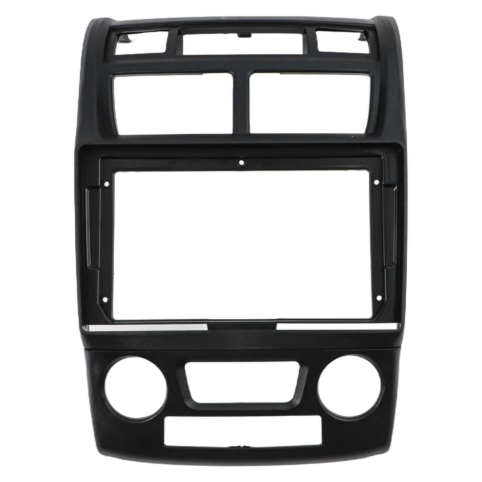 Dashboard Aesthetics 2 DIN Frame Car Radio Faceplate High-Quality ABS Plastic B