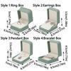 Sturdy Leather Jewelry Organizer PU Leather Bracele Storage Case  Gift Packaging